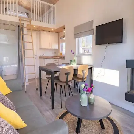 Cozy Tiny House, Fireplace, Maastricht At 30km * Susteren